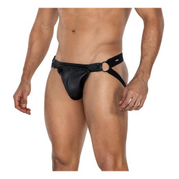 JOCKSTR4P02 Suspensorio Jock snap Negro de Cut4Men | VibraZon