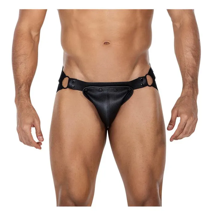 JOCKSTR4P02 Suspensorio Jock snap Negro de Cut4Men
