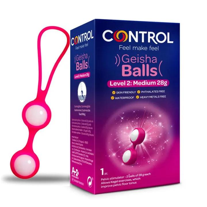 Bolas Geisha Nivel II (2x28 gr) de Control