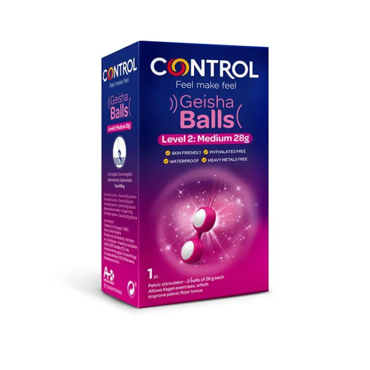 Bolas Geisha Nivel II (2x28 gr) de Control