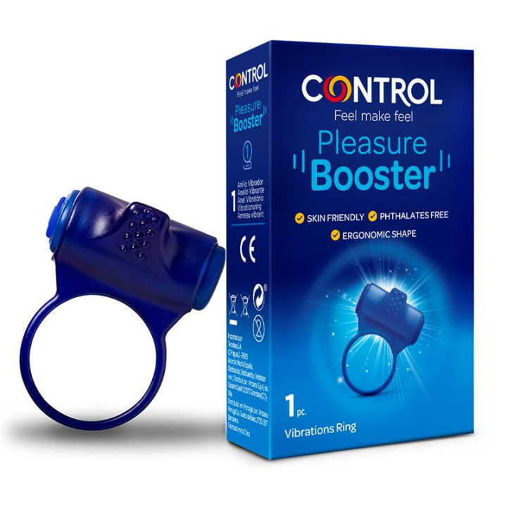 Anillo para el Pene con vibración Pleasure Booster de Control | VibraZon