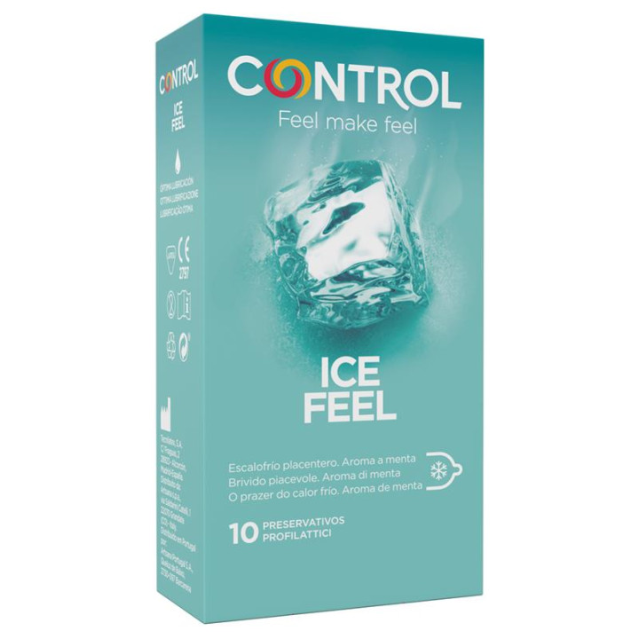 Preservativos Ice Feel 10 Uds de Control | VibraZon