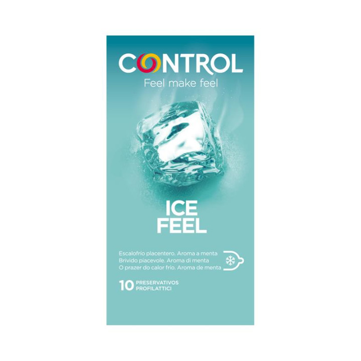 Preservativos Ice Feel 10 Uds de Control | VibraZon