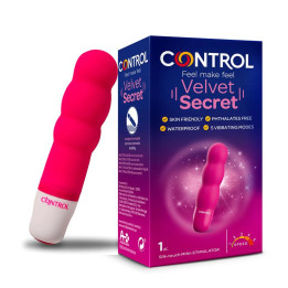 Mini Vibrador Velvet Secret 5 Funciones de Control | VibraZon