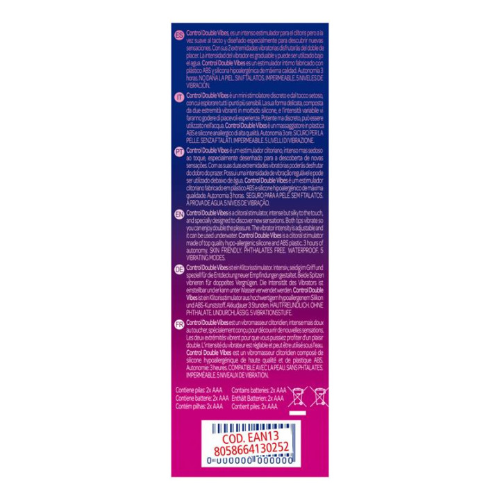 Estimulador Double Vibe de Control | VibraZon