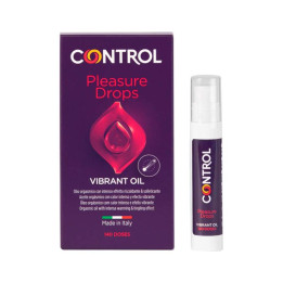 Aceite Estimulador de Clítoris Vibrant Oil 10 ml de Control | VibraZon
