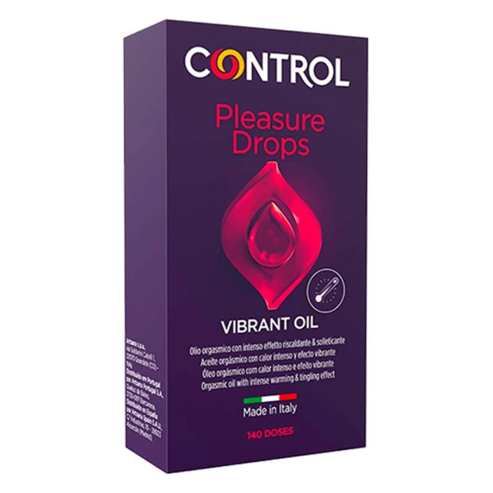 Aceite Estimulador de Clítoris Vibrant Oil 10 ml de Control | VibraZon