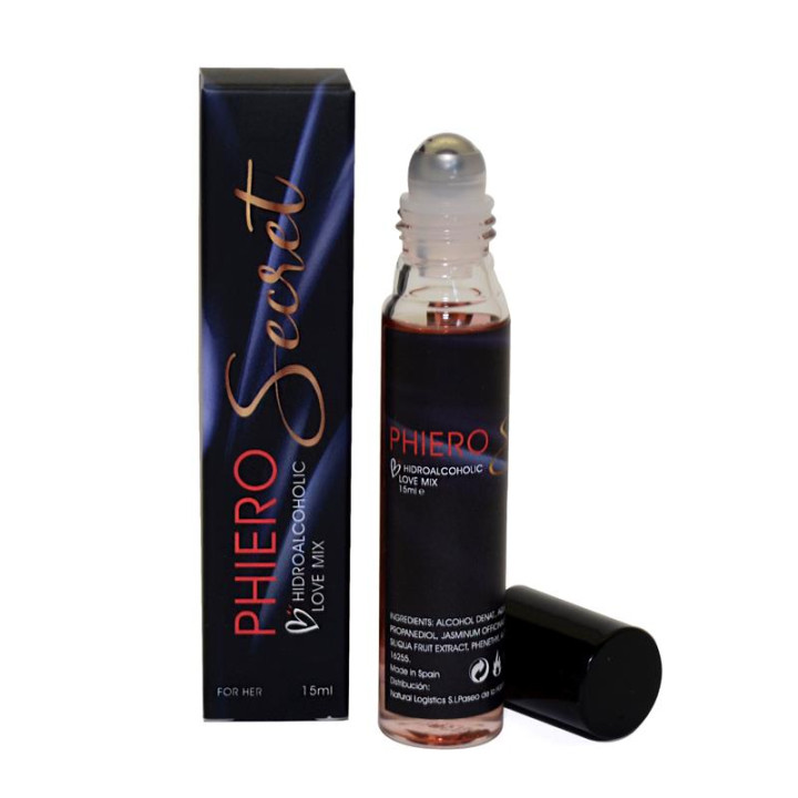 Phiero Secret con Feromonas Rol-lon 15 ml de 500 Cosmetics | VibraZon