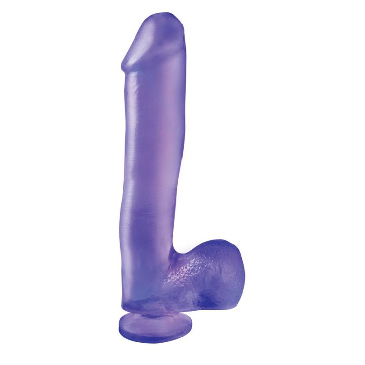 Dildo 25,4 cm Púrpura de Basix Rubber Works | VibraZon