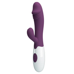 Vibrador Snappy 30 funciones Púrpura de Prettylove | VibraZon