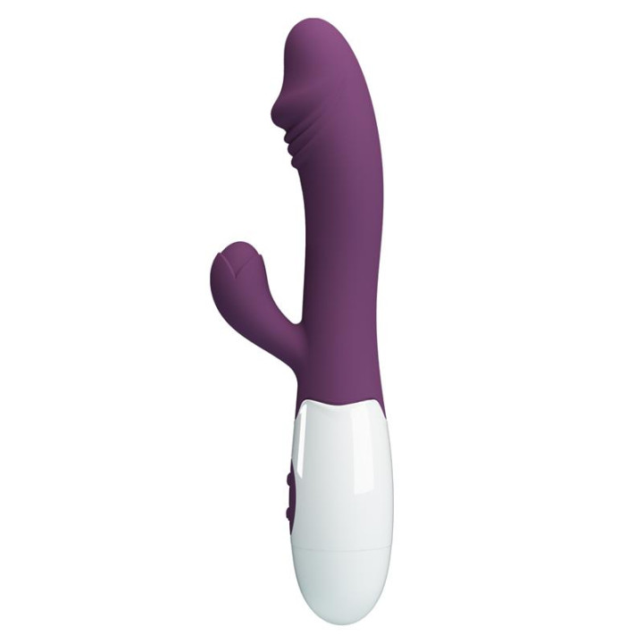Vibrador Snappy 30 funciones Púrpura de Prettylove | VibraZon