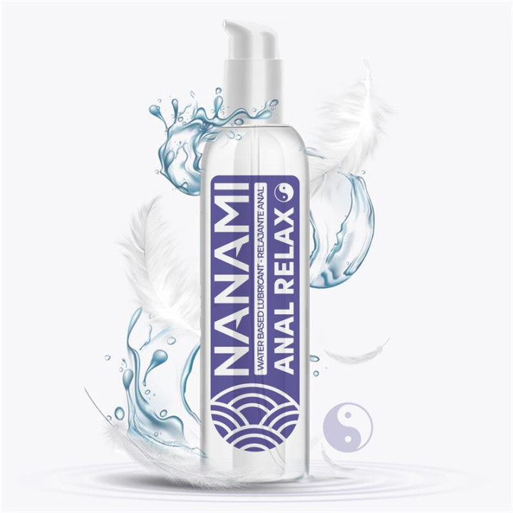 Lubricante Anal Relajante Extra Dilatación Base Agua 150 ml de Nanami | VibraZon