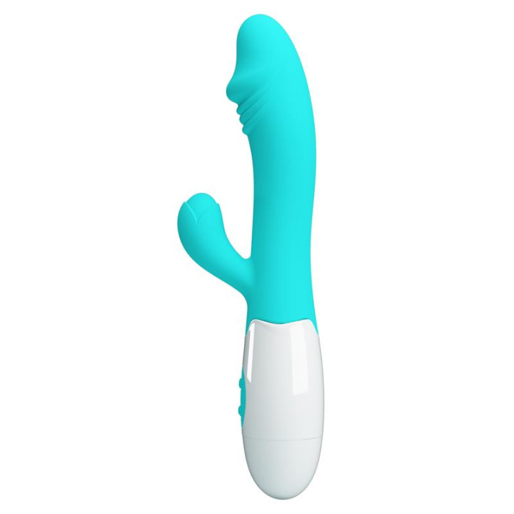 Vibrador Snappy 30 funciones Azul de Prettylove | VibraZon