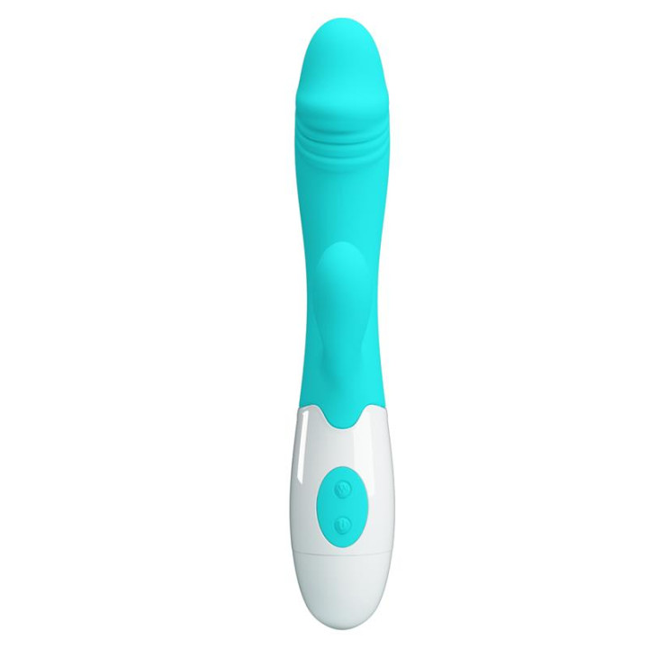 Vibrador Snappy 30 funciones Azul de Prettylove | VibraZon