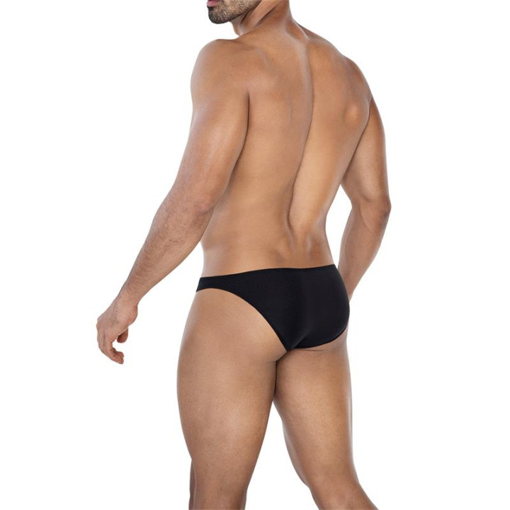C4MSPXBUL01 Calzoncillo Tiro Bajo Bulge Negro de Cut4Men | VibraZon