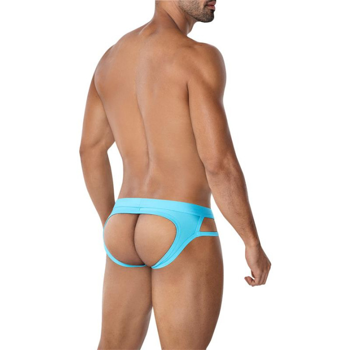 C4MSPX23 Suspensorio Web Jockstrap Turquesa de Cut4Men | VibraZon