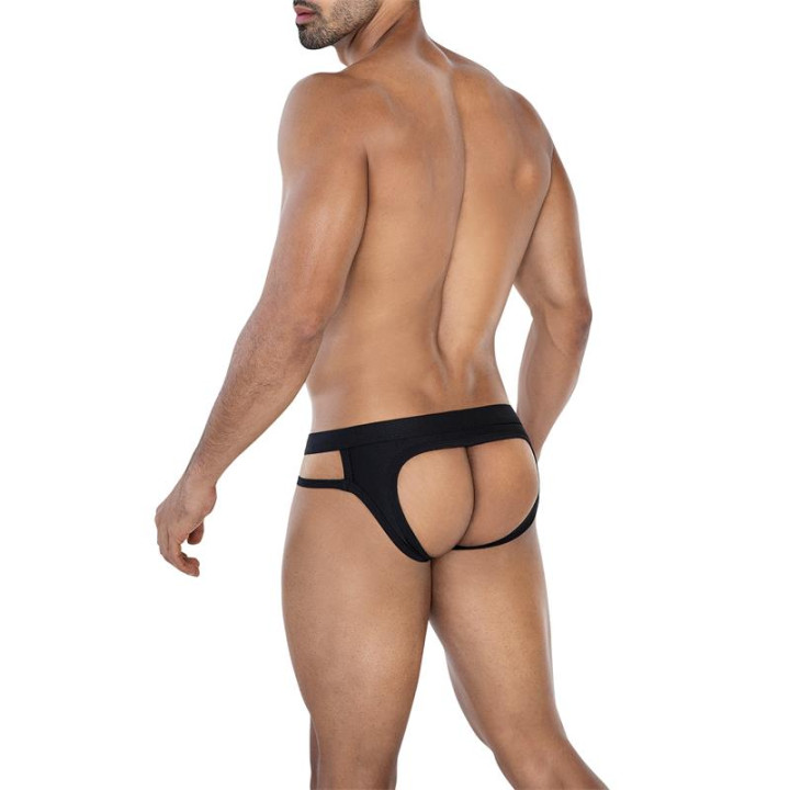 C4MSPX23 Suspensorio Web Jockstrap Negro de Cut4Men | VibraZon