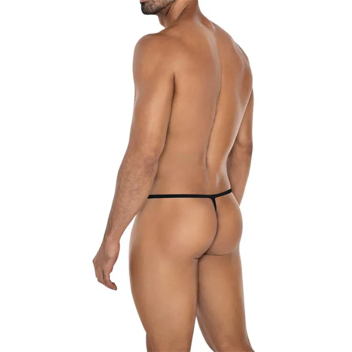 C4MSPX24 Tanga Cruzado Negro de Cut4Men