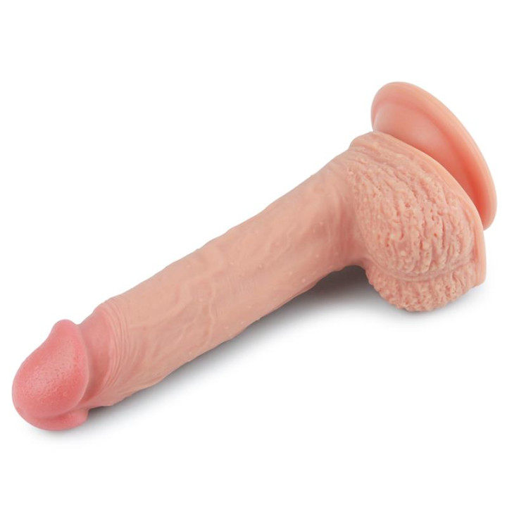 Dildo Nature 8.5 Silicona Líquida Natural de Lovetoy | VibraZon