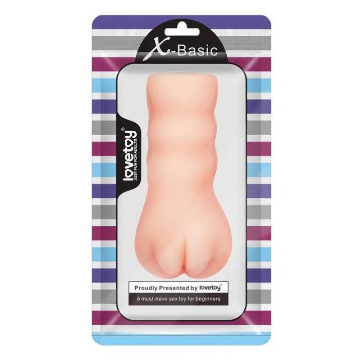Masturbador Masculino X-Basic Pocket Pussy Natural de Lovetoy | VibraZon