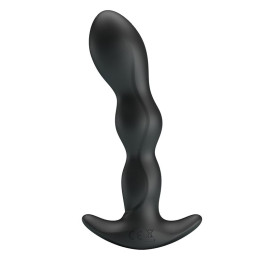 Yale Plug Anal con Vibración Negro de Prettylove | VibraZon
