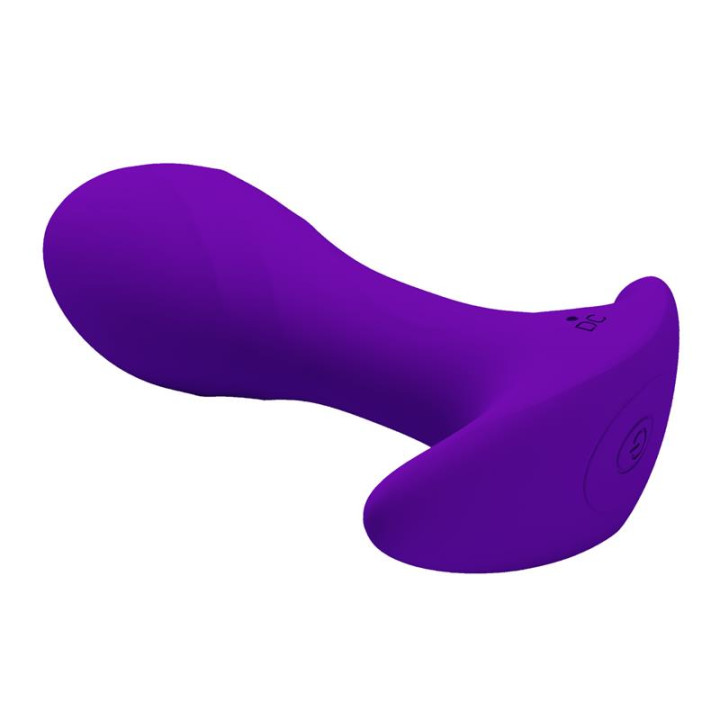 Estimulador Anal con Vibración Púrpura de Prettylove | VibraZon