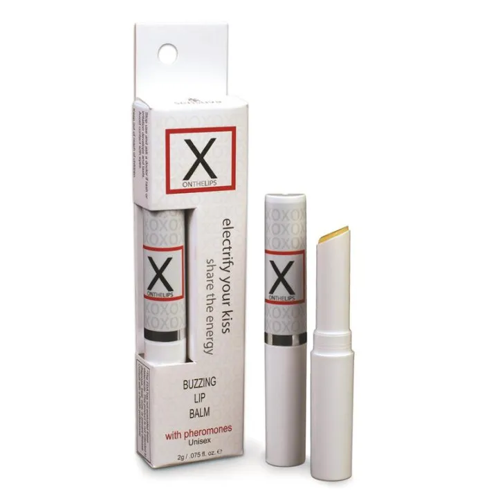 X On The Lips Bálsamo Estimulador Vibrador para Labio Original 2 gr de Sensuva