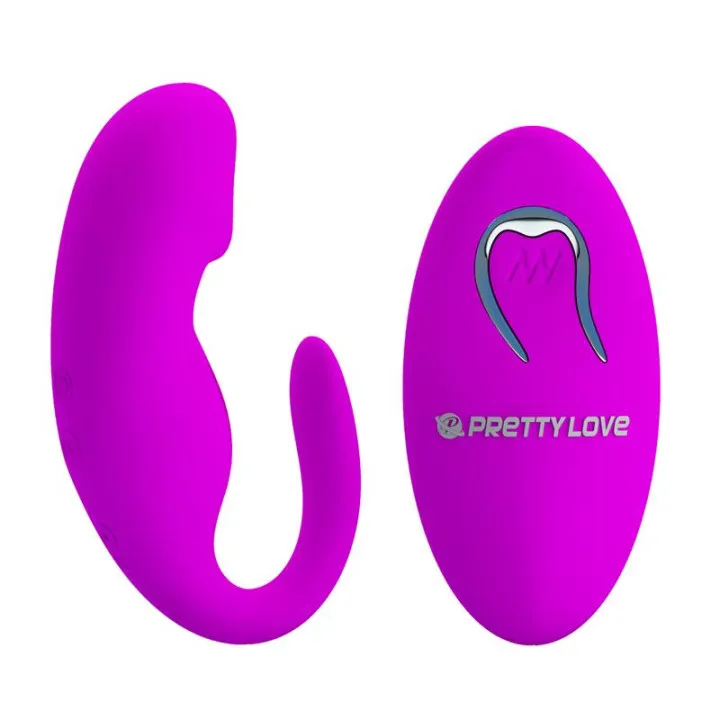 Juguete para Parejas con Control Remoto Rosa de Prettylove