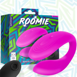 Roomie Vibrador para Parejas Silicona Líquida Unibody Control Remoto USB de Intoyou | VibraZon
