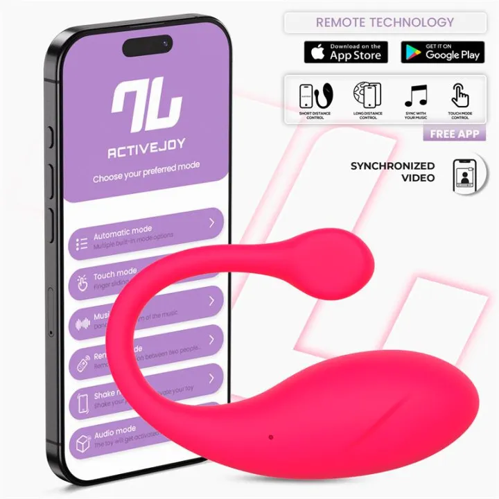 Bulby Huevo Vibrador con APP Rosa Intenso de Intoyou App Series