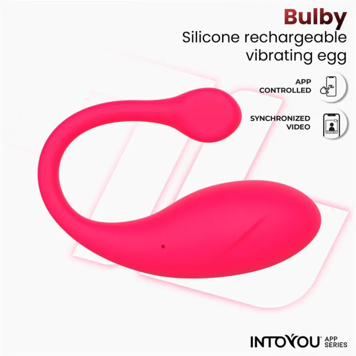 Bulby Huevo Vibrador con APP Rosa Intenso de Intoyou App Series