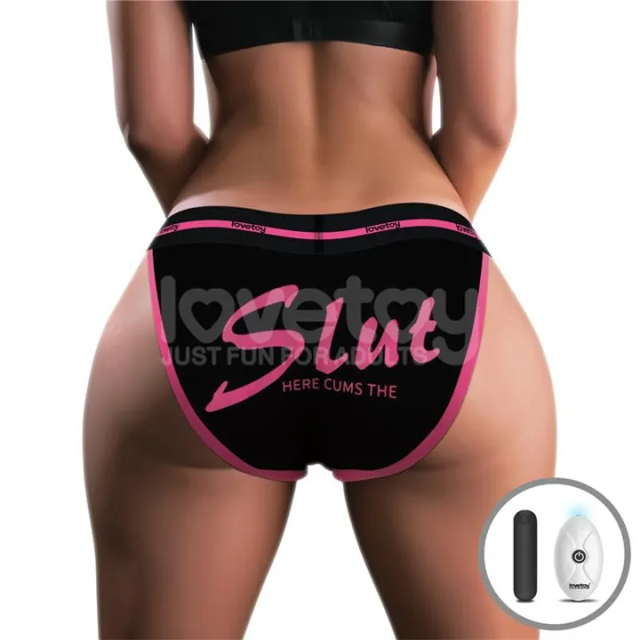 Braguitas con Vibración Printed Panties 24-27 de Lovetoy