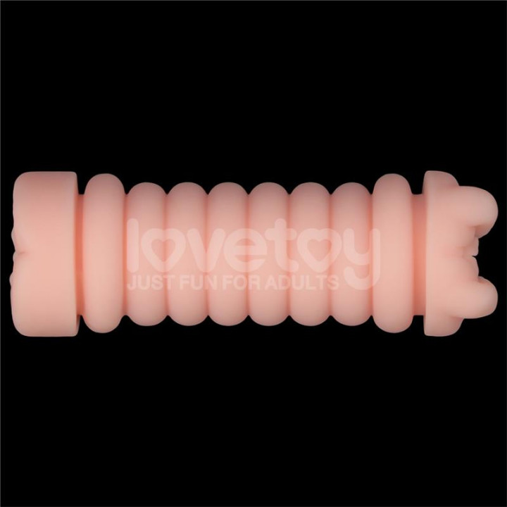 Masturbador Masculino Virgin-skin Vagina y Ano de Lovetoy | VibraZon