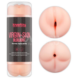 Masturbador Masculino Virgin-skin Vagina y Ano de Lovetoy | VibraZon