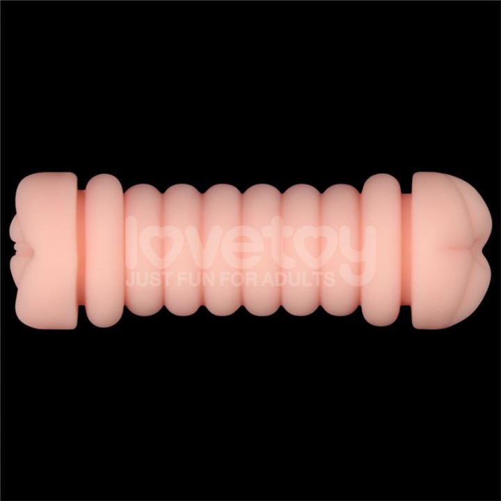 Masturbador Masculino Virgin-skin Vagina y Ano de Lovetoy | VibraZon
