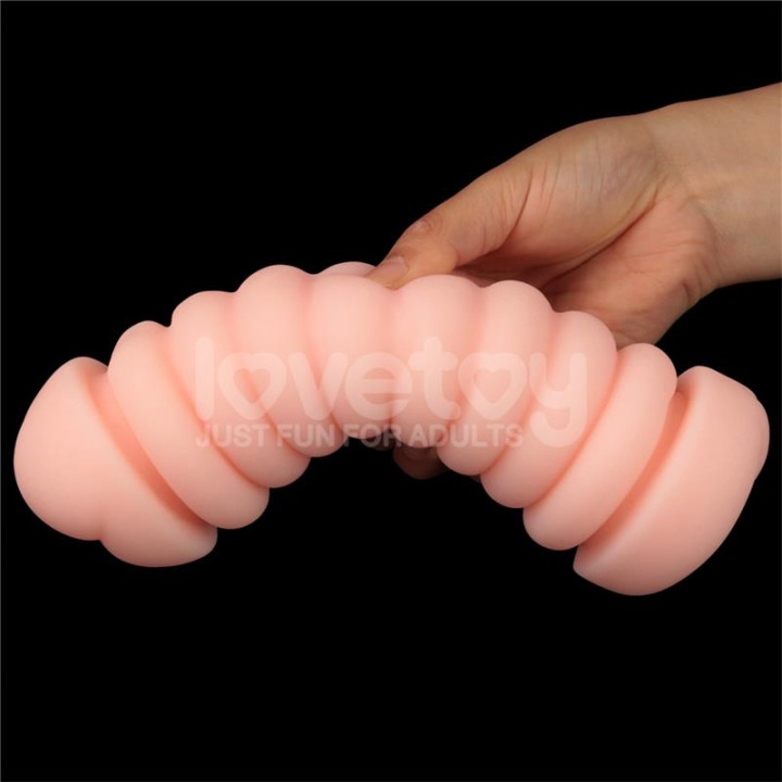 Masturbador Masculino Virgin-skin Vagina y Ano de Lovetoy | VibraZon