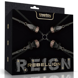 Restricciones para la Cama Rebellion Reign de Lovetoy | VibraZon