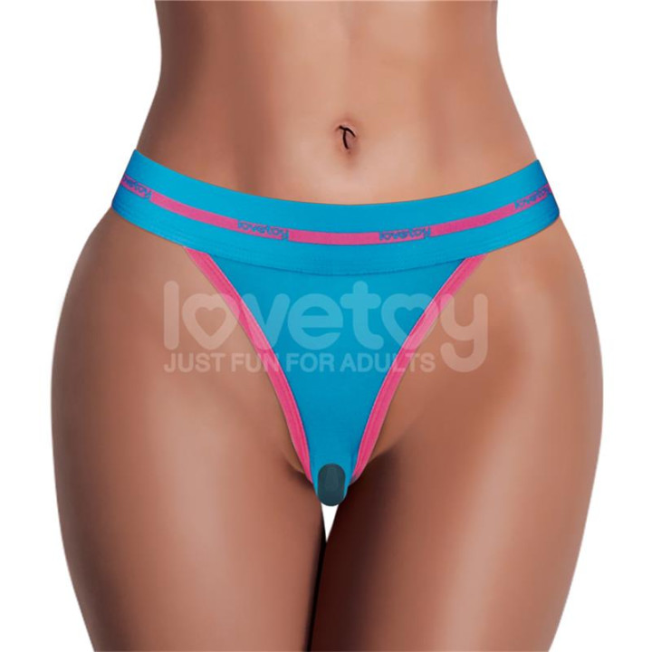 Braguitas con Vibración Printed Panties 24-27 de Lovetoy | VibraZon