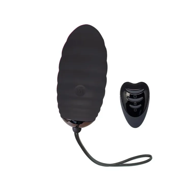 Huevo Vibrador Ocean Breeze 2.0 con Control Remoto Negro de Adrien Lastic