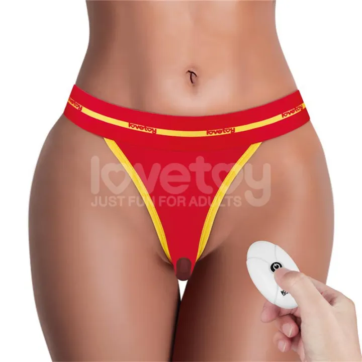 Braguitas con Vibración Printed Panties 28-33 de Lovetoy