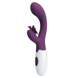 Vibrador Butterfly Kiss 30 funciones Púrpura de Prettylove | VibraZon