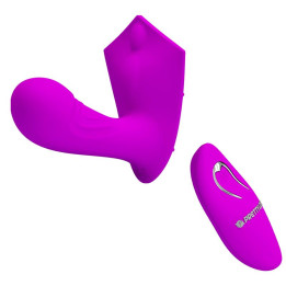 Willie Estimulador con Control Remoto Rosa de Prettylove | VibraZon