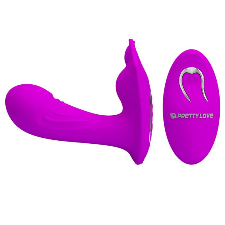 Willie Estimulador con Control Remoto Rosa de Prettylove | VibraZon