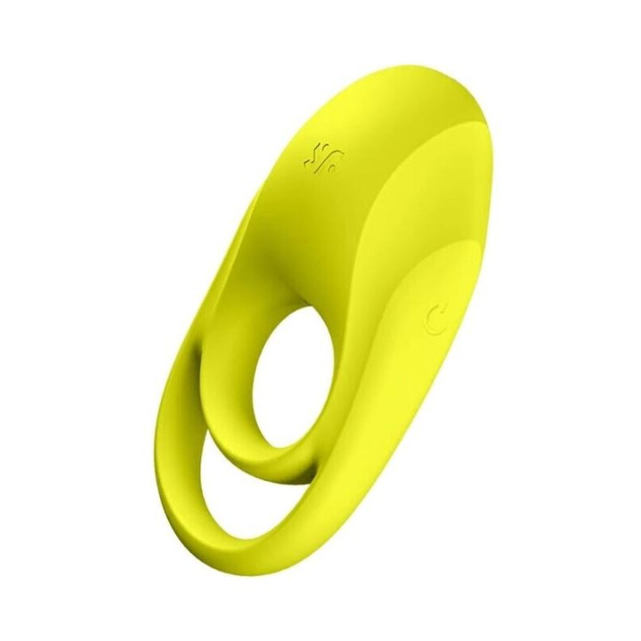 Anillo para el Pene Spectacular Duo Amarillo Neón de Satisfyer | VibraZon