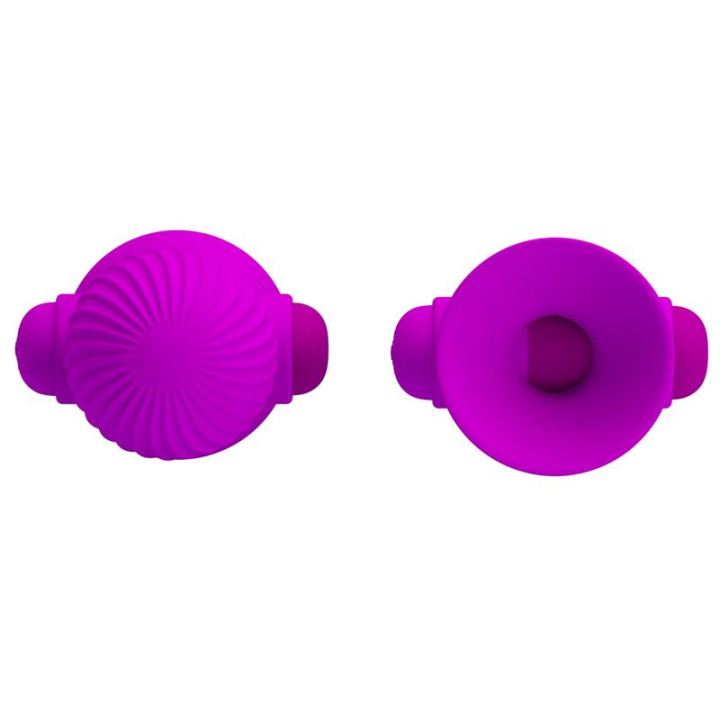 Funda para los Pezones con Vibración Rosa de Prettylove | VibraZon