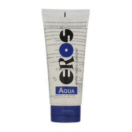Lubricante Base Agua Aqua Tubo 200 ml de Eros | VibraZon