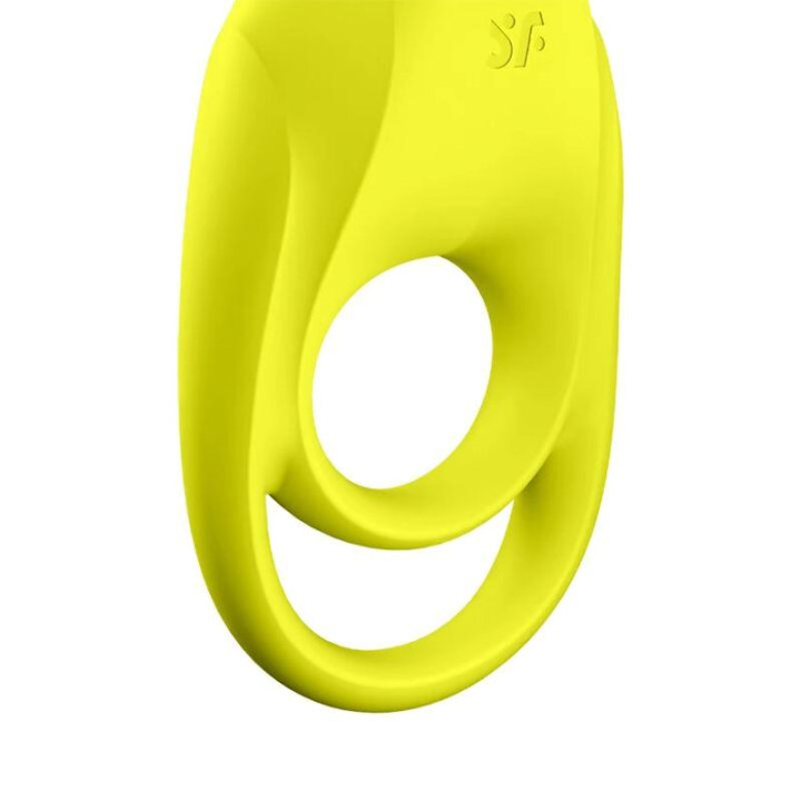 Anillo para el Pene Spectacular Duo Amarillo Neón de Satisfyer | VibraZon