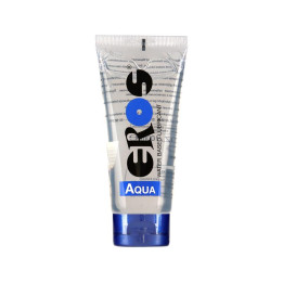 Lubricante Base Agua Aqua Tubo 100 ml de Eros | VibraZon