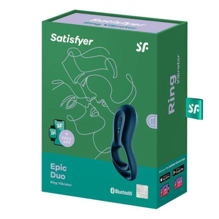 Anillo para el Pene Epic Duo con APP Satisfyer Connect | VibraZon