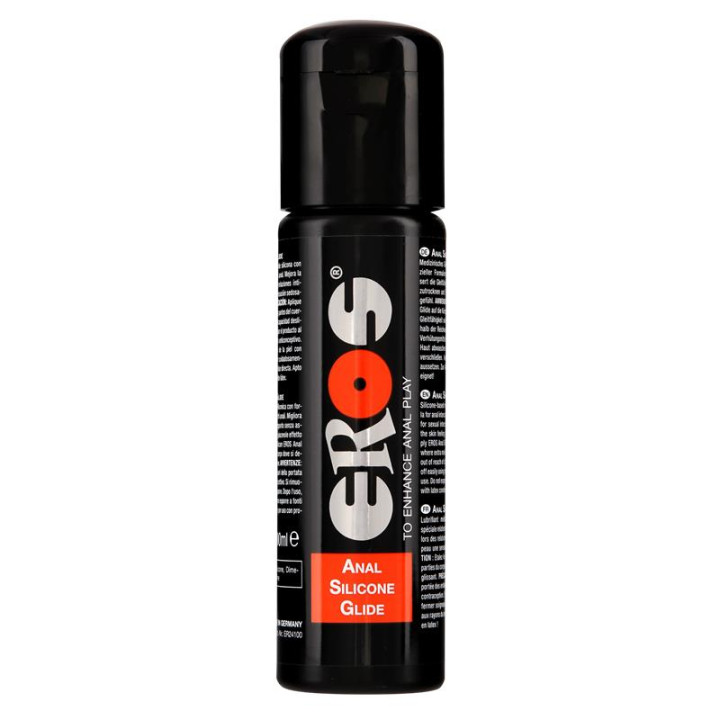Lubricante Anal Silicona Glide 100 ml de Eros | VibraZon